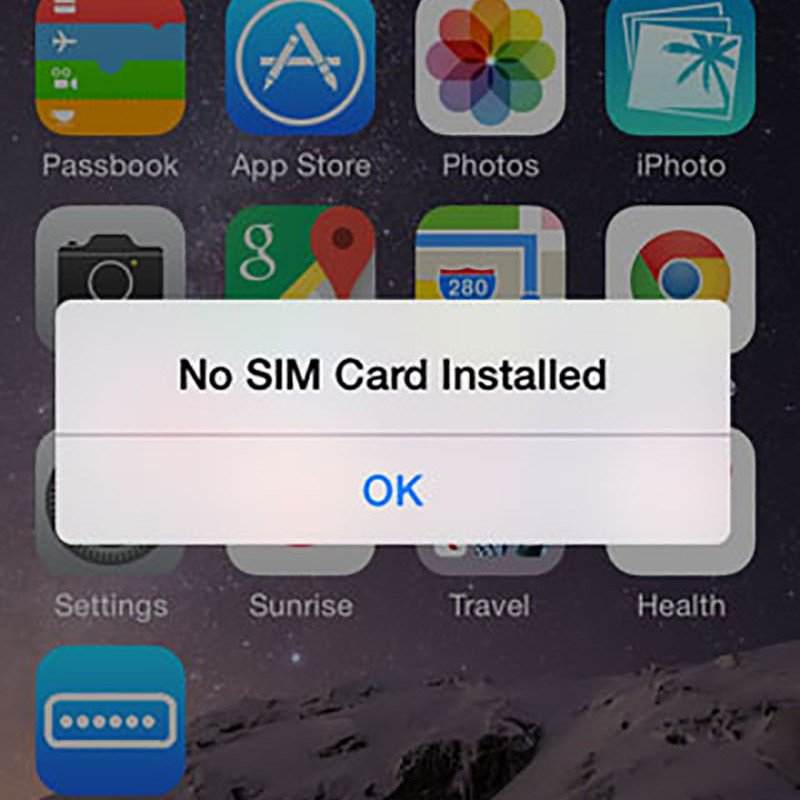 Айфон не видит СИМ-карту после обновления: причины