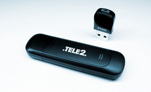 Изображение типичного модема Tele 2