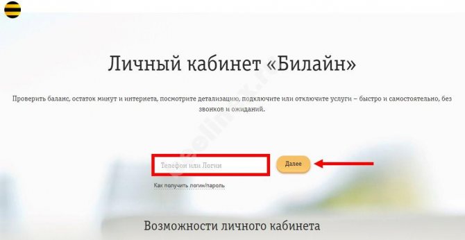 Вход в личный кабинет Билайн в Казахстане — инструкция