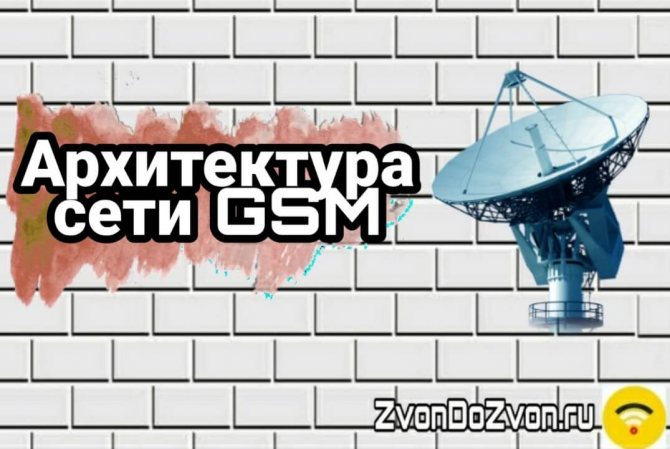 Сеть GSM и архитектура