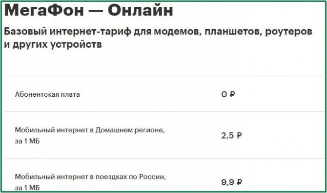 тариф мегафон онлайн для красноярского края